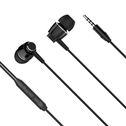 Ausinės - laisvų rankų įranga 3.5mm juodos (black) Kruger&Matz B1 